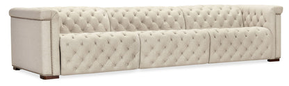 MS - Savion Deux Sofa With Two Power Recliners And Three Power Headrests