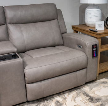 Ellis Court - RAF Zero Wall Power Recliner - Coin