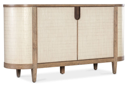 Melange - Arbor Credenza - Beige / Light Brown