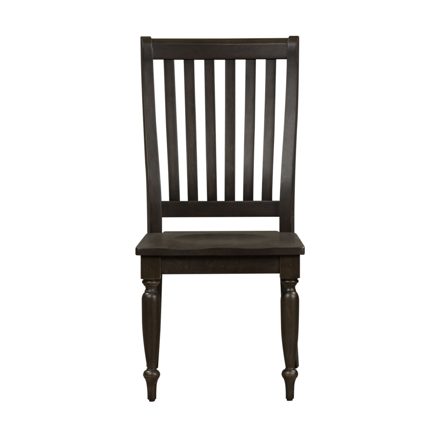 Harvest Home - Slat Back Side Chair - Chalkboard