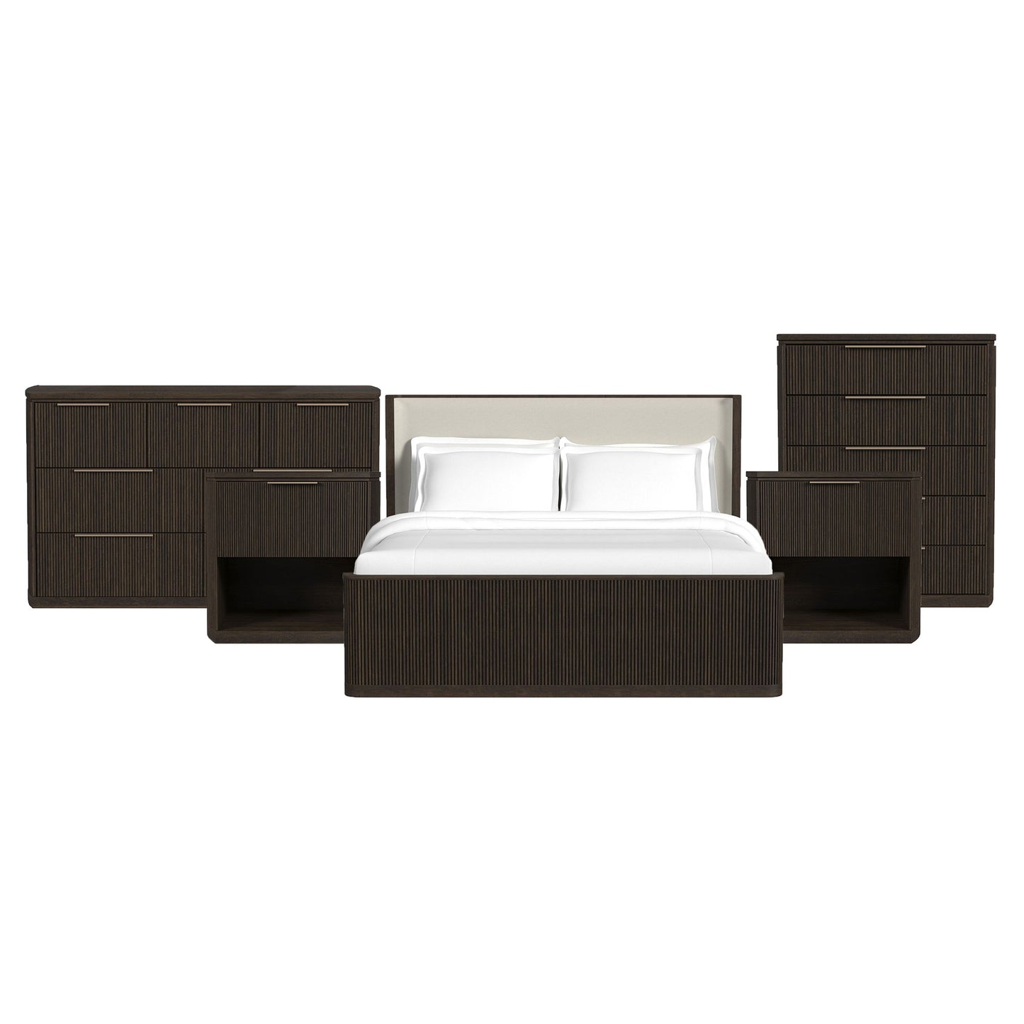 Sylvie - Bedroom Set With Upholstered Bed