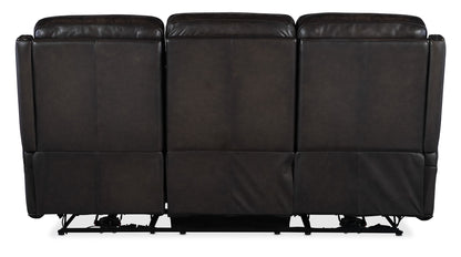 MS - Hamilton Power Sofa With Power Headrest