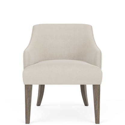 Sariel - Upholstered Host Chair (Set of 2) - Gray