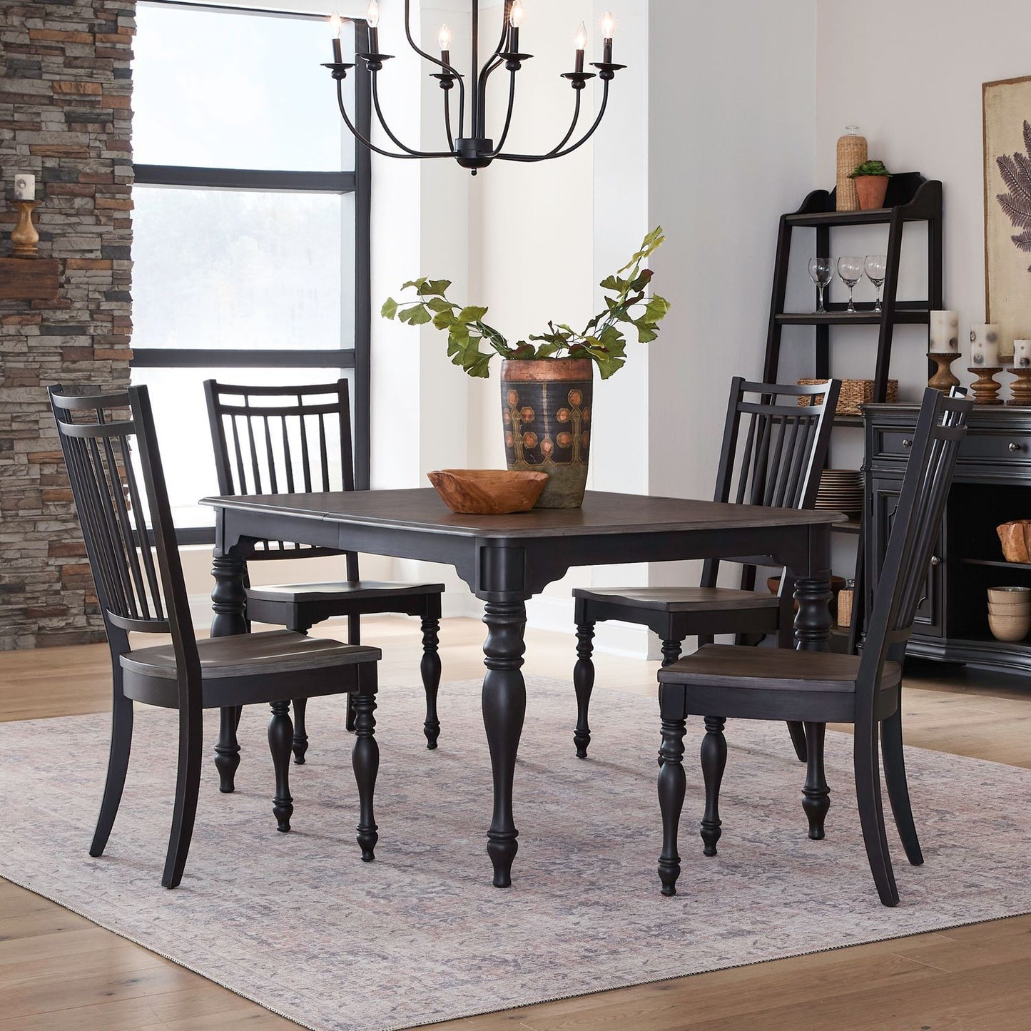 Magnolia Manor - Leg Table Set