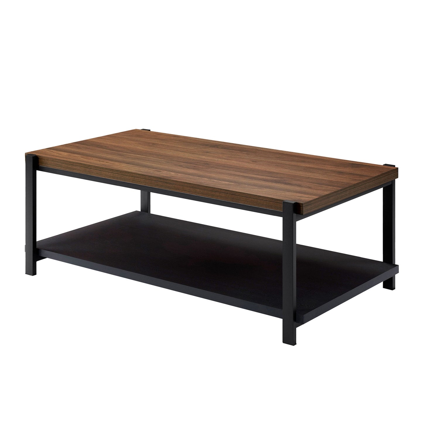 Linea - 3 Piece Occasional Set (1 Coffee & 2 End Tables) - Black / Brown