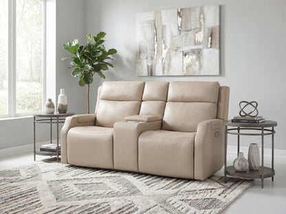 MS - Nelson Zero Gravity Power Console Loveseat With Power Headrests And Lumbar
