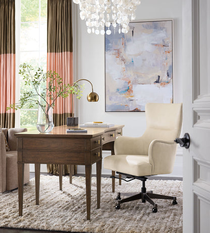 Home Office - Diplomat Writing Desk - Dark Brown