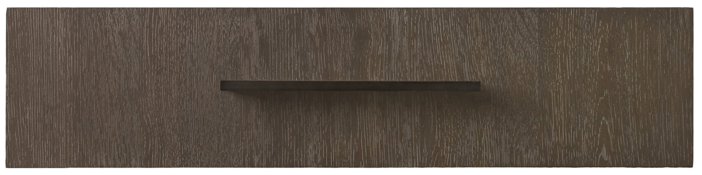 Mir-Avent - San Marcos Stone Top Nightstand - Dark Gray / Dark Brown