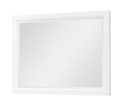 Franklin - Mirror - White