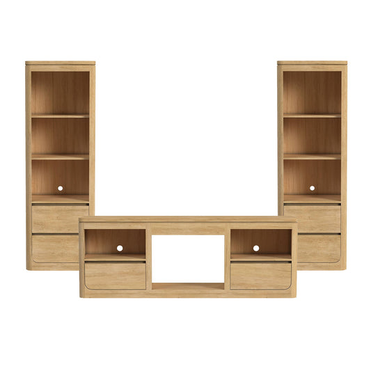 Rosalie - 3 Piece Entertainment Unit With 71" TV Console