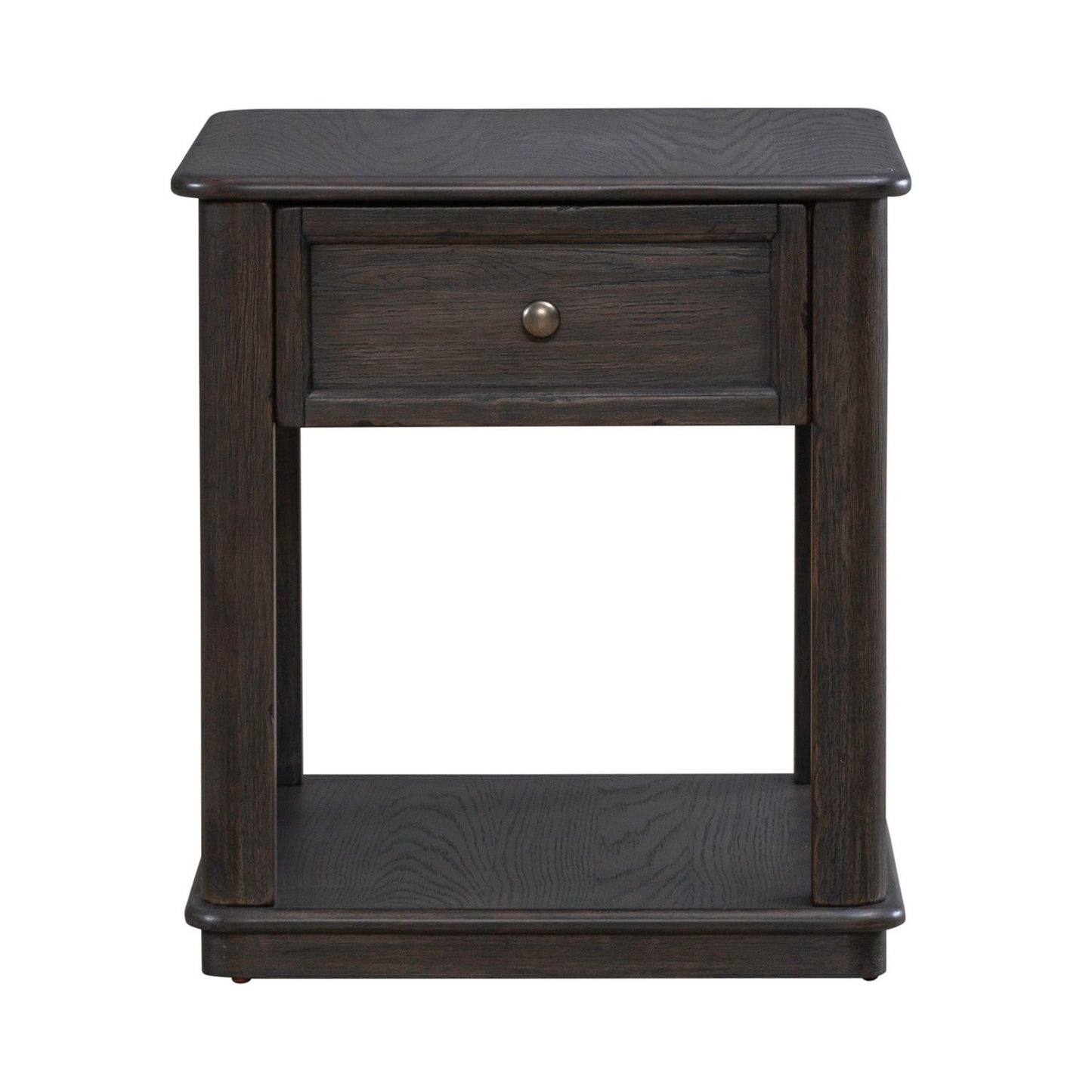 Wallace - End Table - Aged Oak