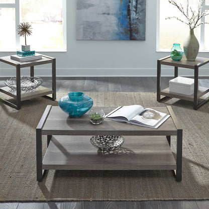 Tanners Creek - 3 Piece Table Set - Graystone