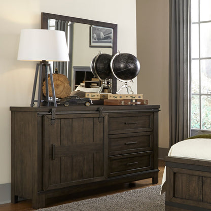 Thornwood Hills - Mirror - Rock Beaten Brown