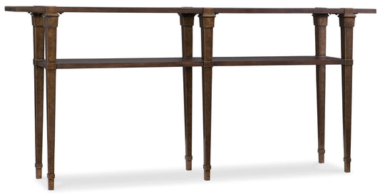 Home Accent - Skinny Console Table - Dark Brown