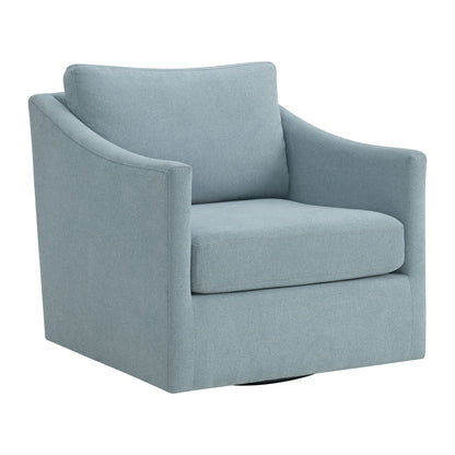 Acacia - Swivel Chair - Freya Light Blue