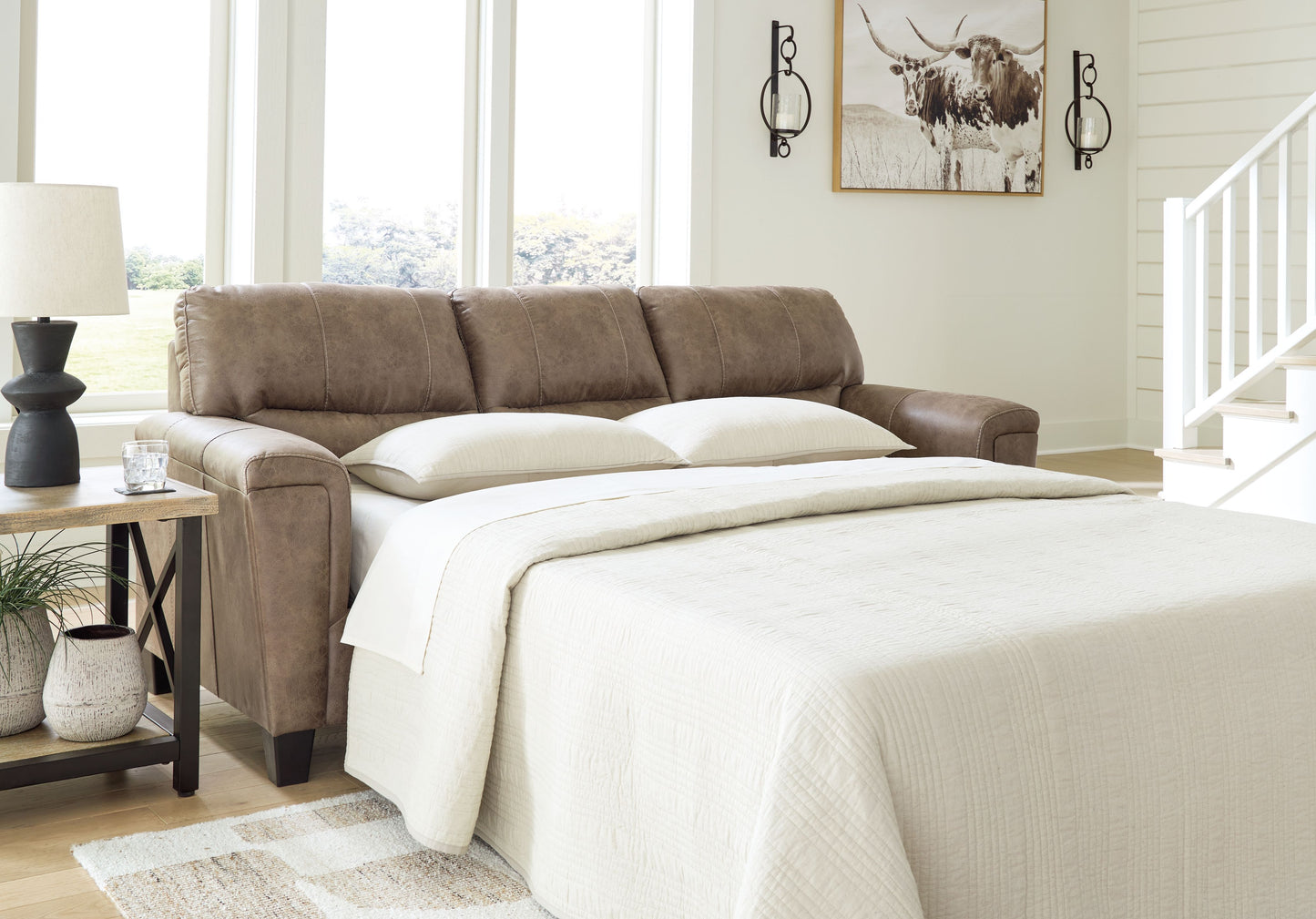 Navi - Queen Sofa Sleeper - Fossil