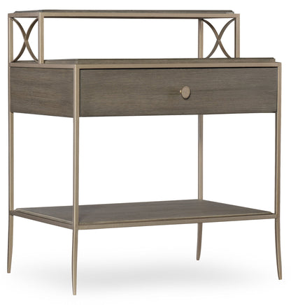 Elixir - Leg Nightstand - Dark Gray
