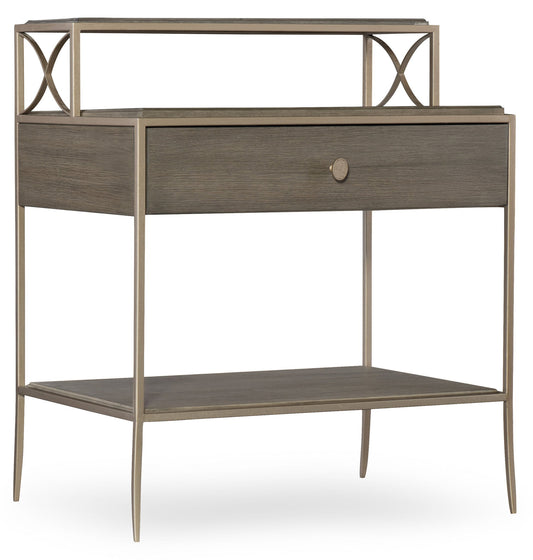 Elixir - Leg Nightstand - Dark Gray