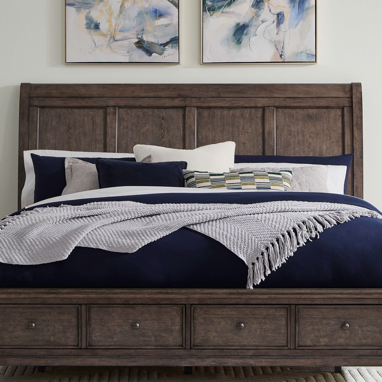Twin Lakes - Sleigh Headboard