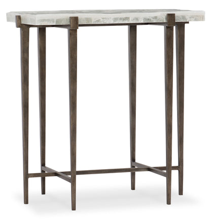 Melange - Bellis Accent Table - Gray