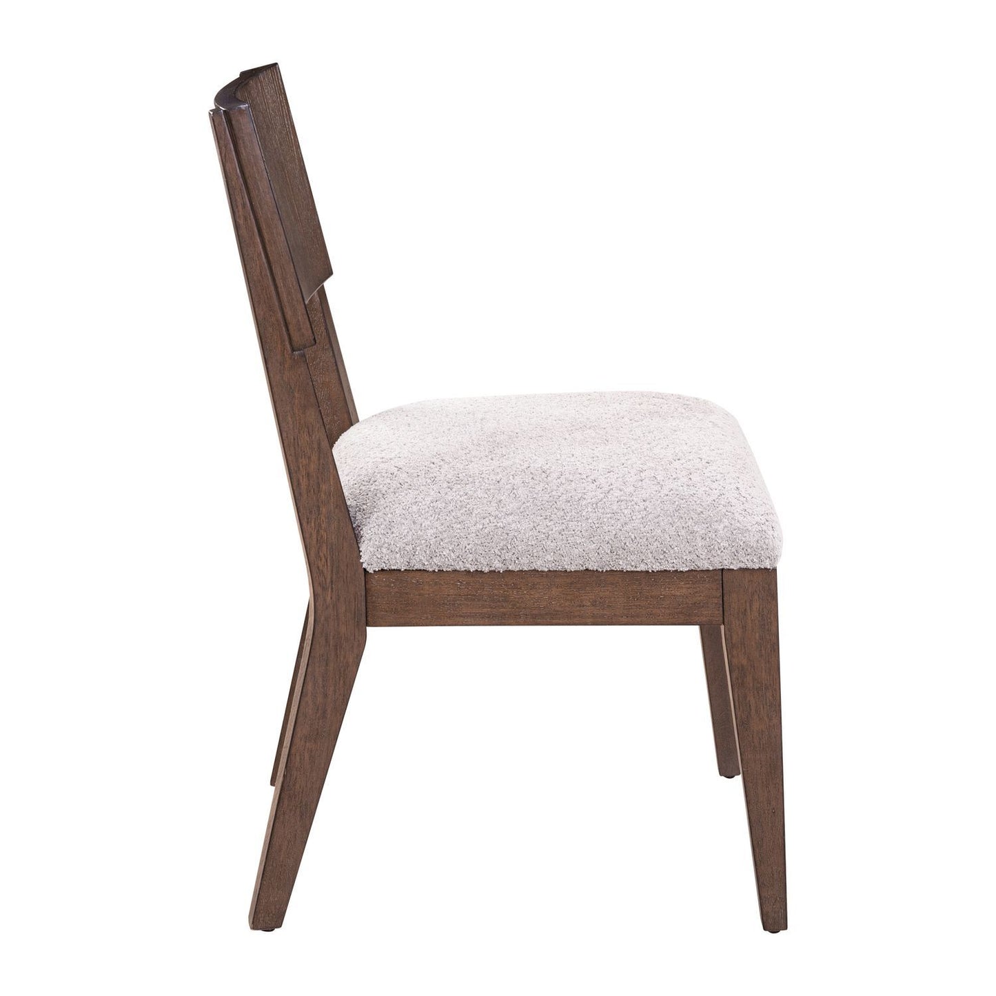 Cascade Falls - Panel Back Side Chair - Satin Espresso