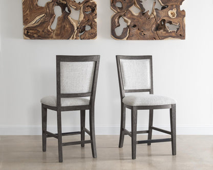 Briarwood - Upholstered Counter Height Chair (Set of 2) - Sable
