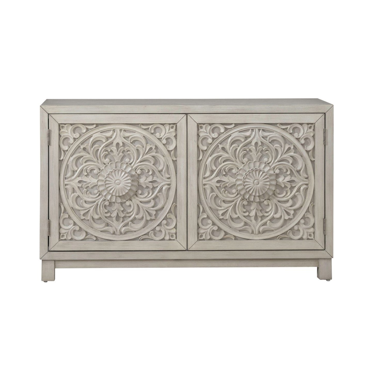 Sundance - 2 Door Accent Cabinet - Antique Linen