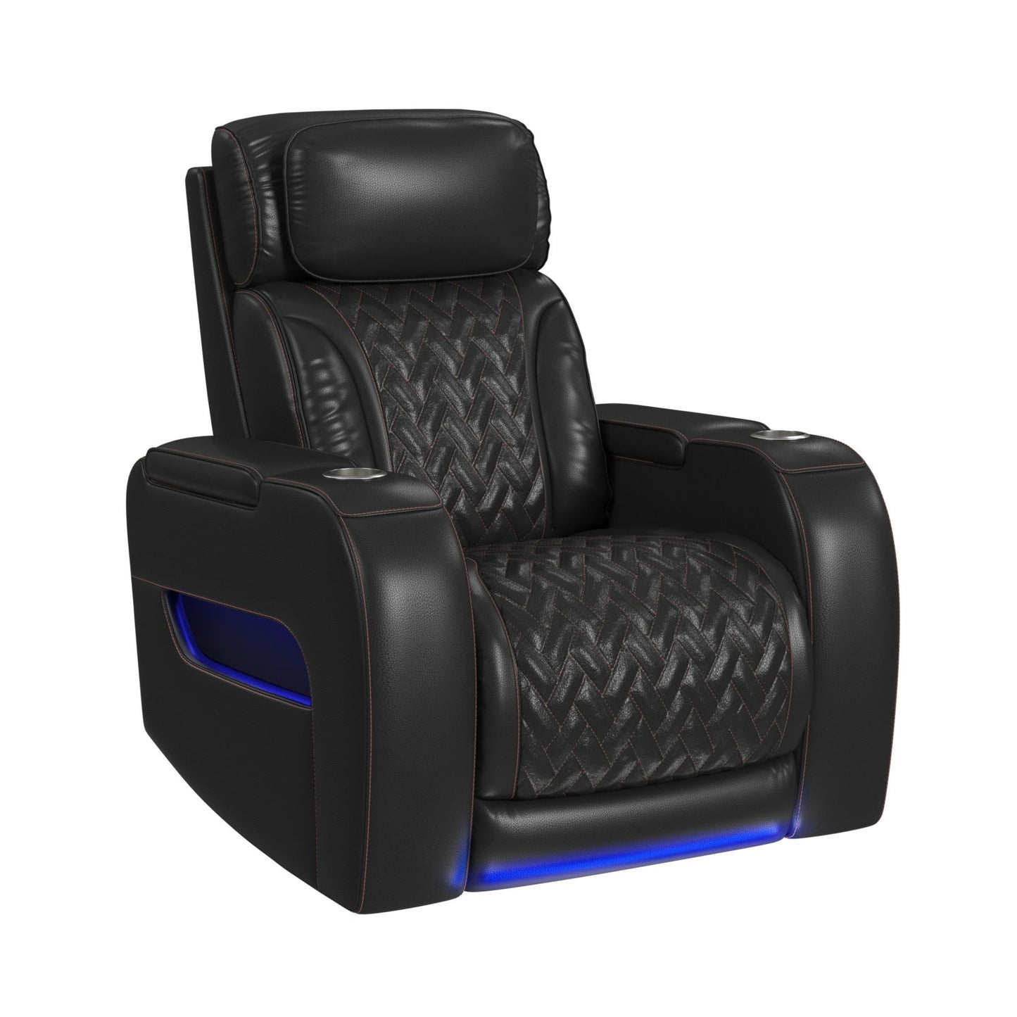Prime Time - P3 Recliner With LED And Wireless Charger Pocket