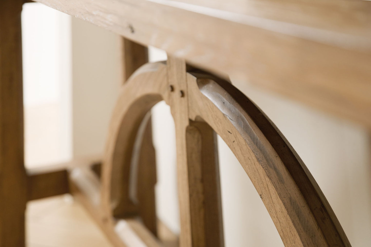 Commerce And Market - Console - Light Wood