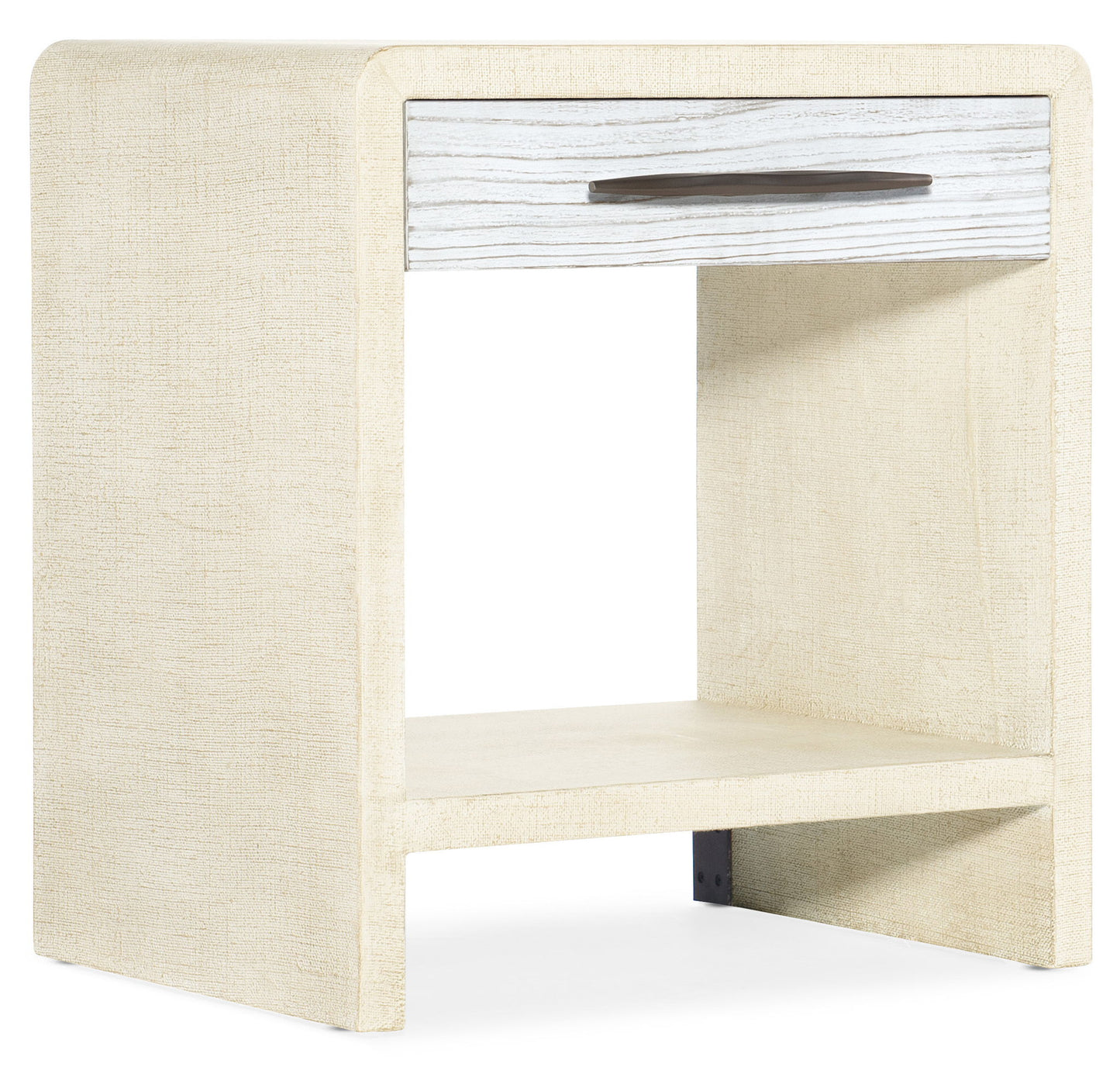 Cascade - 1-Drawer 1-Shelf Nightstand - White