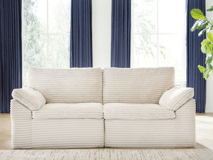 Fannin - LAF / RAF Corner Chair (Set of 2) - Ivory