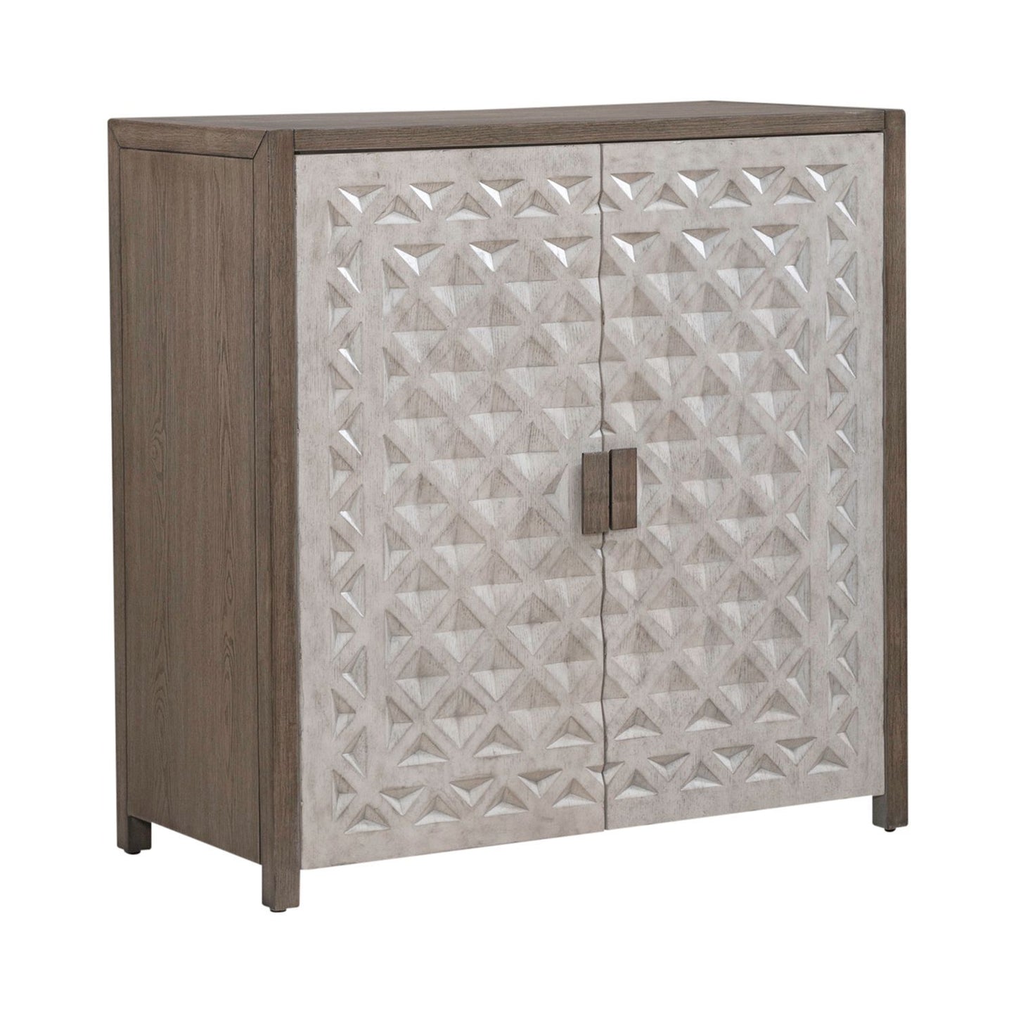 Chatfield - Accent Console - Antique White / Tobacco