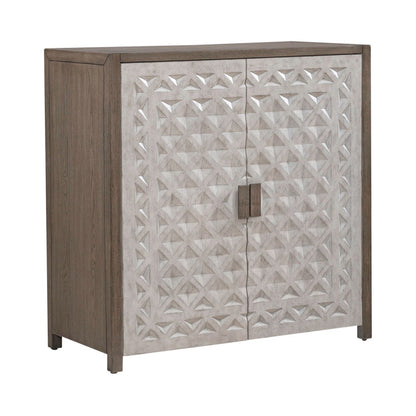 Chatfield - Accent Console - Antique White / Tobacco