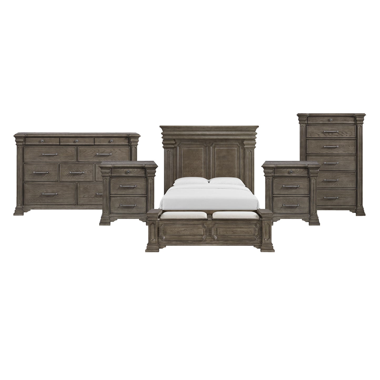 Kings Court - Storage Bedroom Set