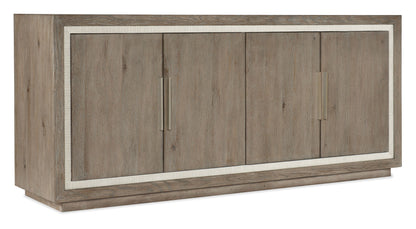 Serenity - Tulum Media Storage Cabinet - Gray
