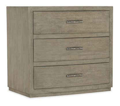Linville Falls - Ashford 3-Drawer Nightstand - Gray