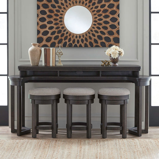 Weston - 4 Piece Bar Set - Peppercorn