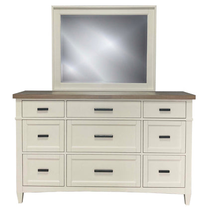 Americana Modern Bedroom - 9 Drawer Dresser