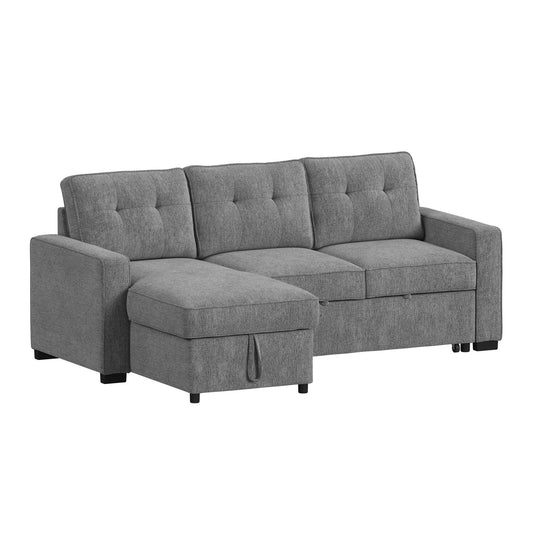 Homer - 2 Piece Sectional - Clementine Gray