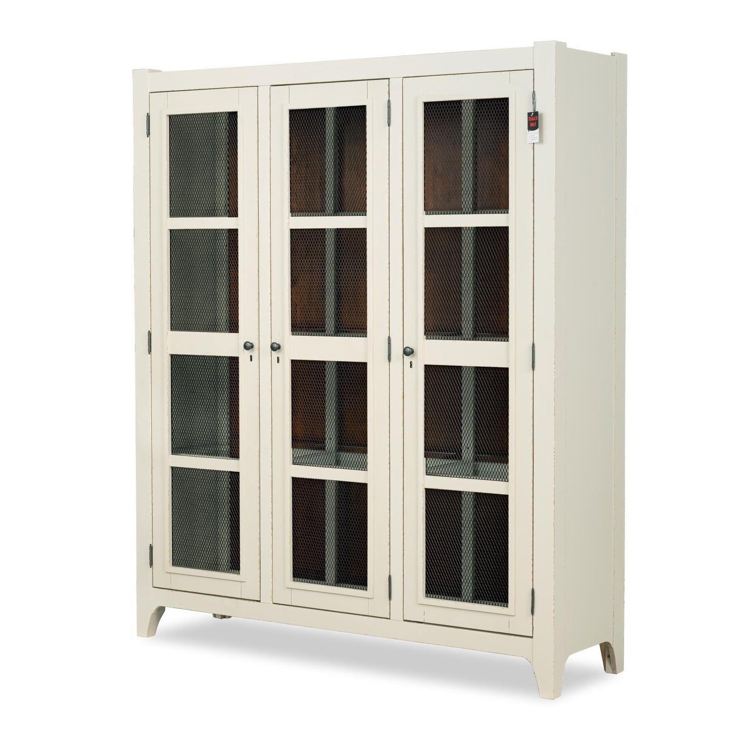 Lake House - Display Cabinet - Sailcloth And Pinecone