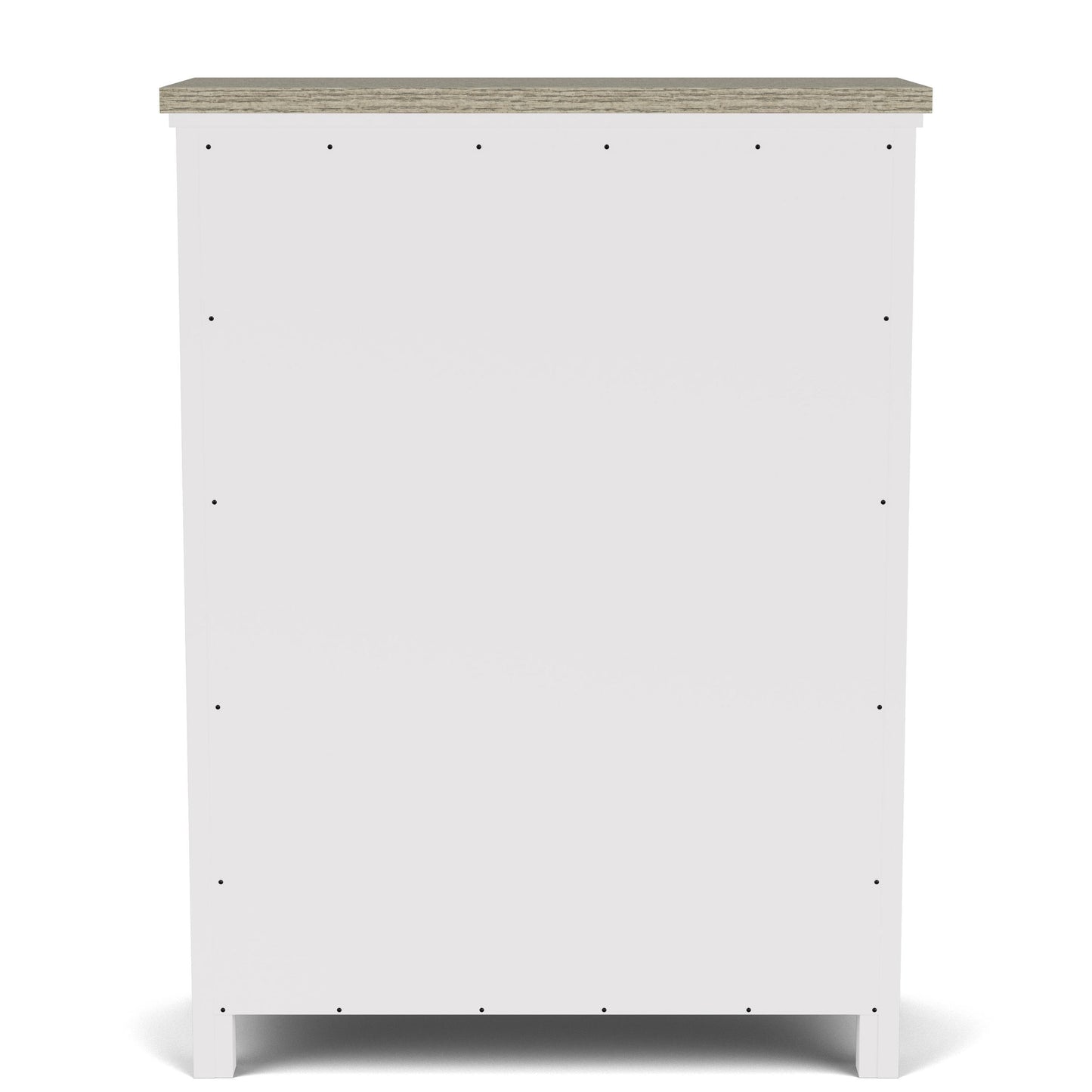Cora - 5 Drawer Chest - White