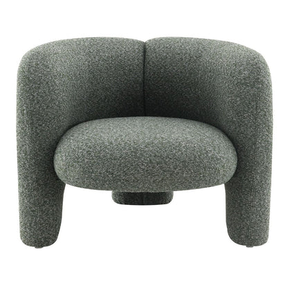 Pemba - Accent Chair - Green Tweed