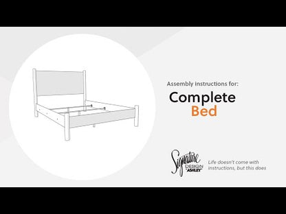 Pamytta - Full Panel Headboard - Brown