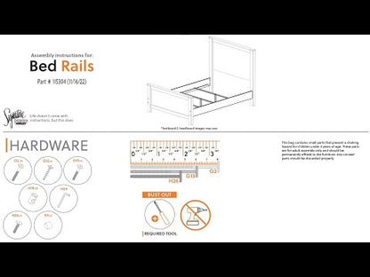 Trinell - Full Panel Rails - Brown